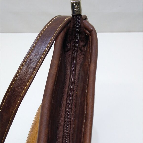 Montana West PU Leather Crossbody Bag Adjustable Stud Rhinestone Embroidered VTG - Picture 5 of 16